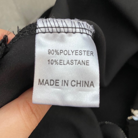 Seek The Label Black Faux Suede Zipper Mini Skirt - Picture 7 of 7